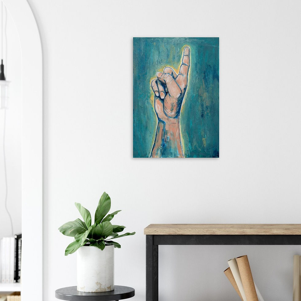 Thumbnail: Your right hand Giclee