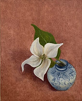 Dogwood in Japanese Vase 1