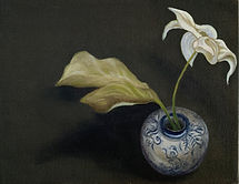 Dogwood in Japanese Vase 2