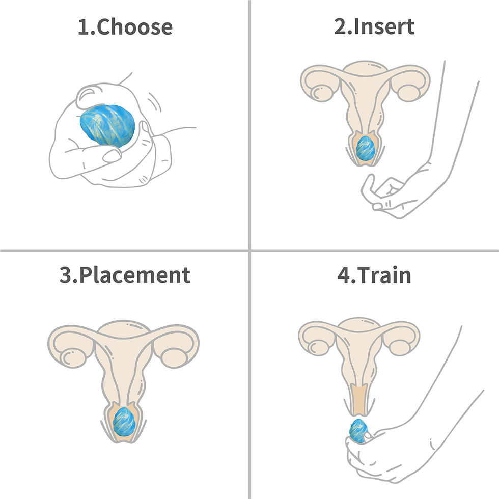 Thumbnail: #KK06 Ocean Blue Kegel Balls