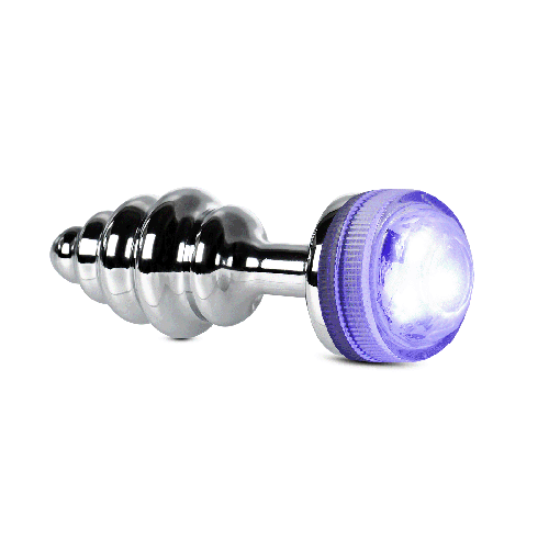 Thumbnail: #KA00291 Twisted Light Up With Remote Anal Plug