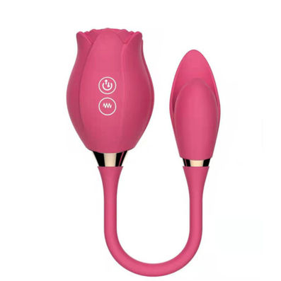#KSB040 Ms. Rose With Leaf Bud Vibrator