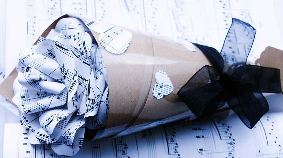 Thumbnail: Musical Score Paper Rose
