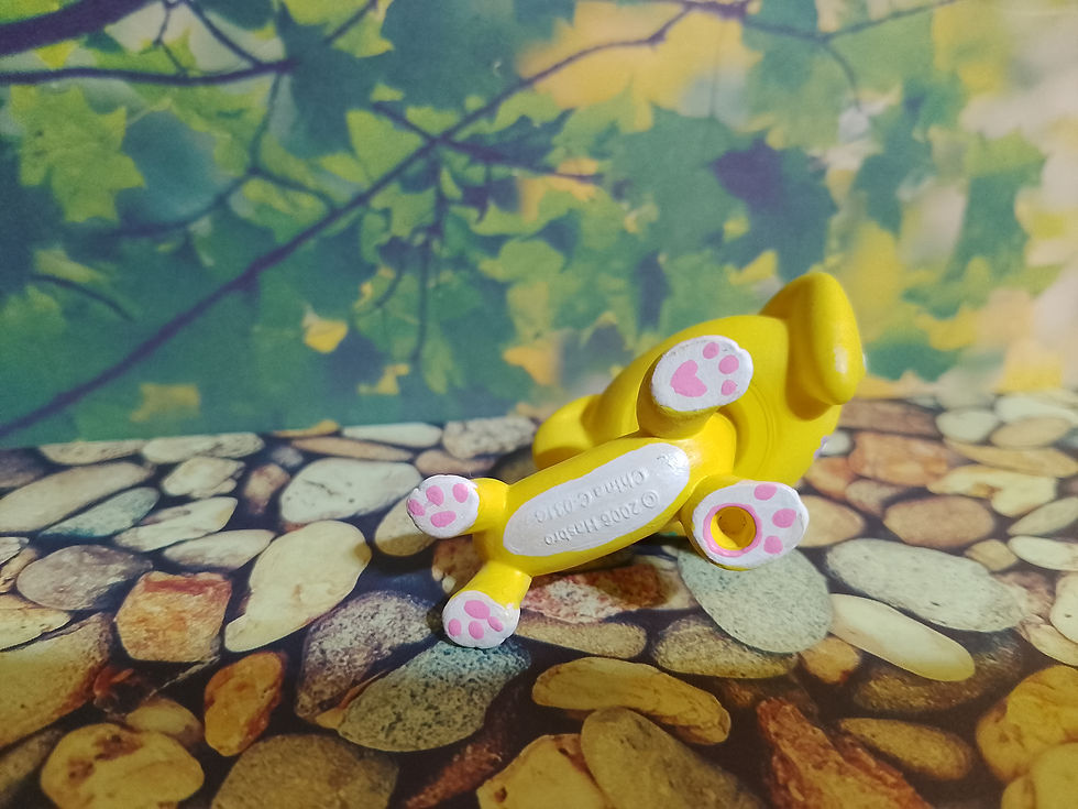 Thumbnail: Spring Yellow Dog Custom Figure