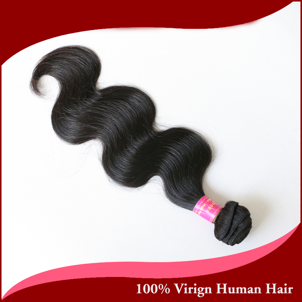 1Pcs/Lot Brazilian Body Wave Human Hair Extensions