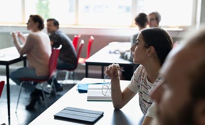 College Students in Classroom