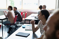 College Students in Classroom