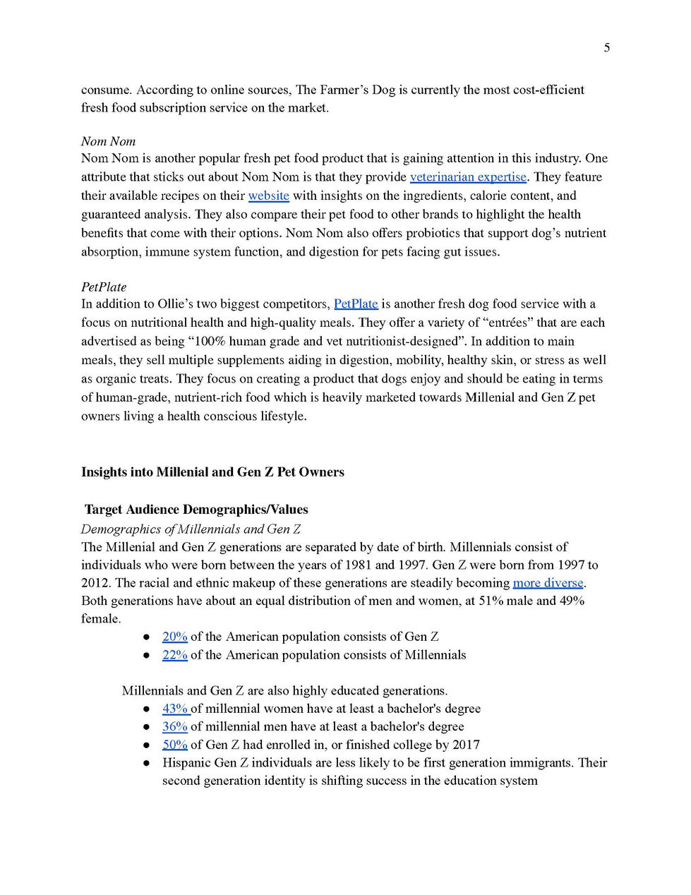 Ollie Landscape Analysis Page #5
