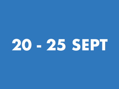 TY Newsletter 20th - 25th September