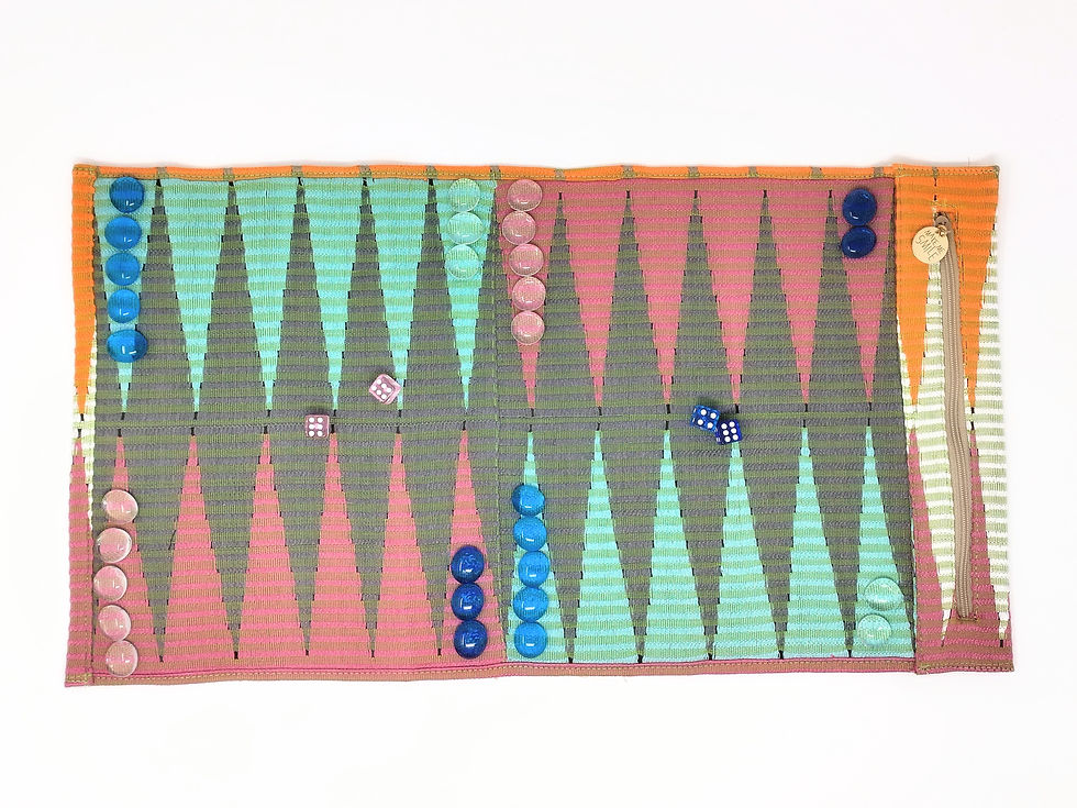 Miniature : PLAY GAMES AT THE BEACH backgammon