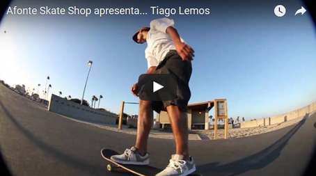 Tiago Lemos para a Afonte Skate Shop