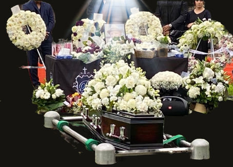 When my father died!