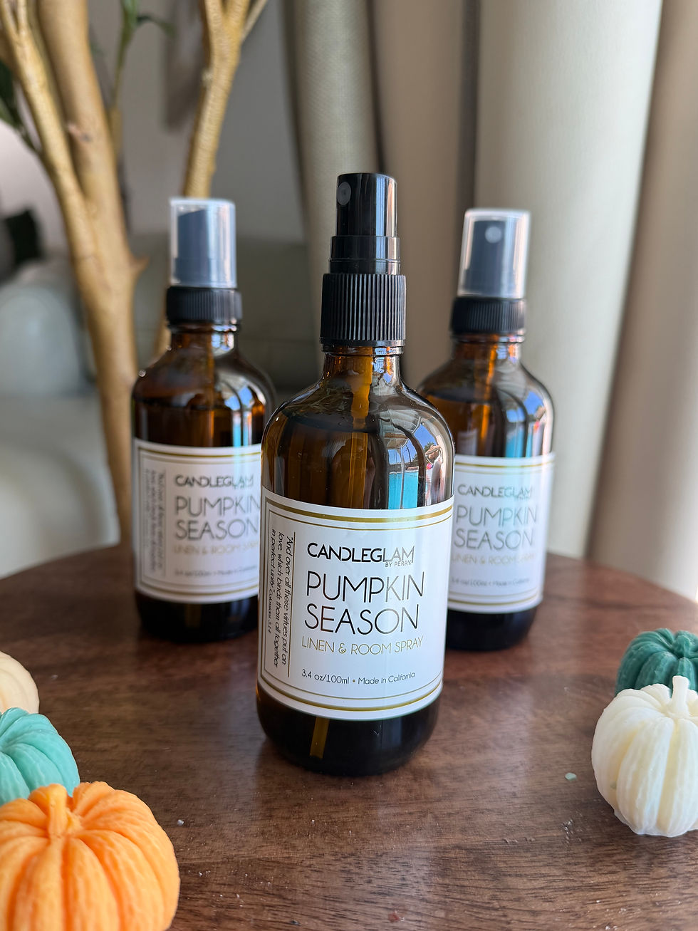Thumbnail: Pumpkin Season Room Linen Spray 