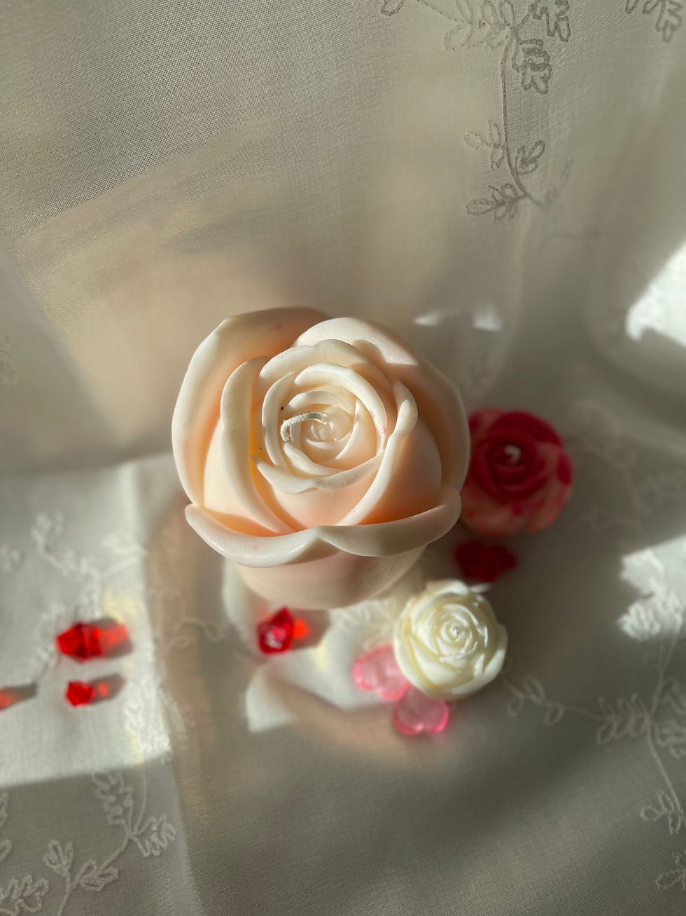 Thumbnail: Large Rose Candle