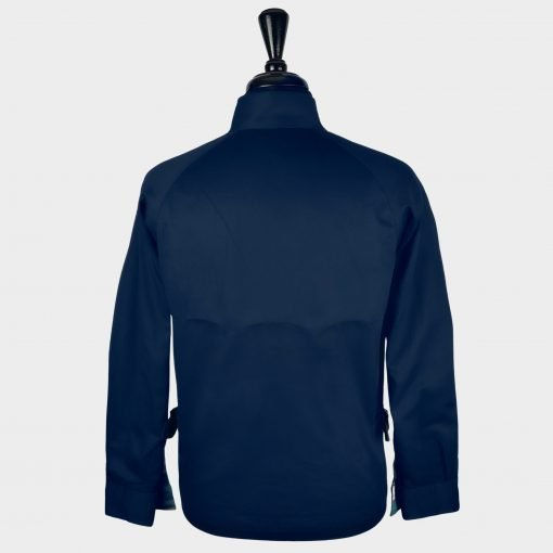 Thumbnail: Reversible Navy Check Golf Harrington Jacket 8080