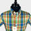 Thumbnail: Orange Sky Madras Check Short Sleeves Shirt 5382