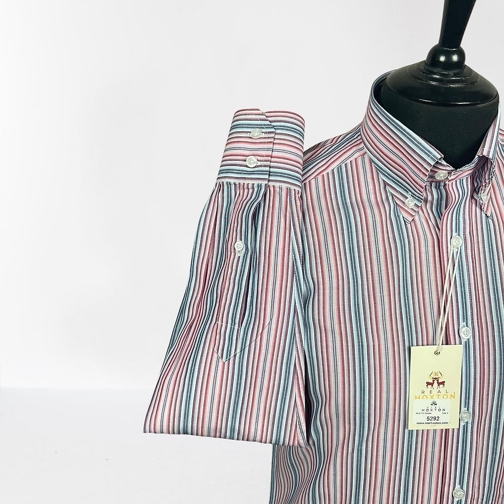 Thumbnail: Multi Thin Stripes Long Sleeves Shirt 5292