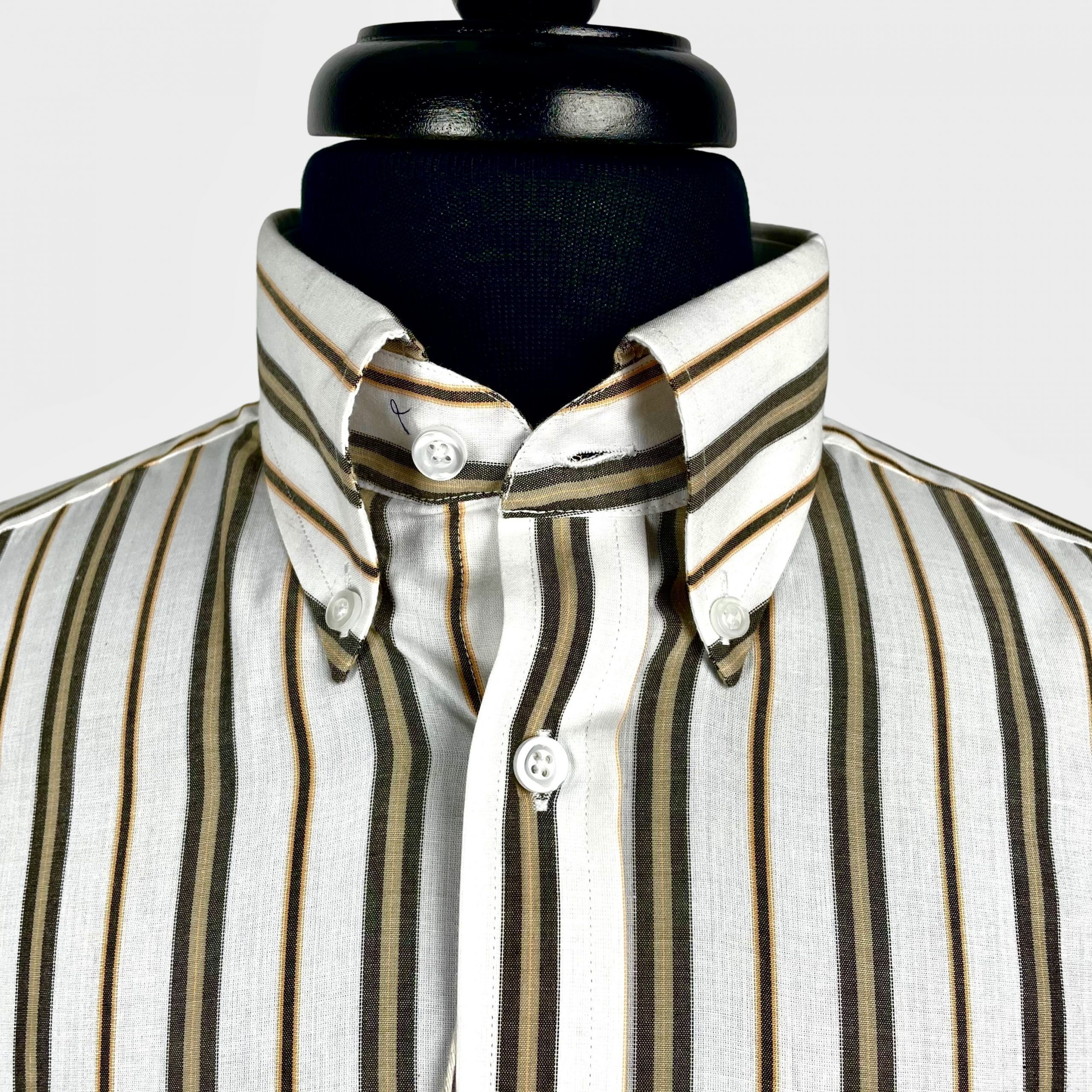 Off White Rusted Stripe Long Sleeve Shirt 5362