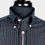 Thumbnail: Grey Red Stripes Long Sleeves Shirt 5360