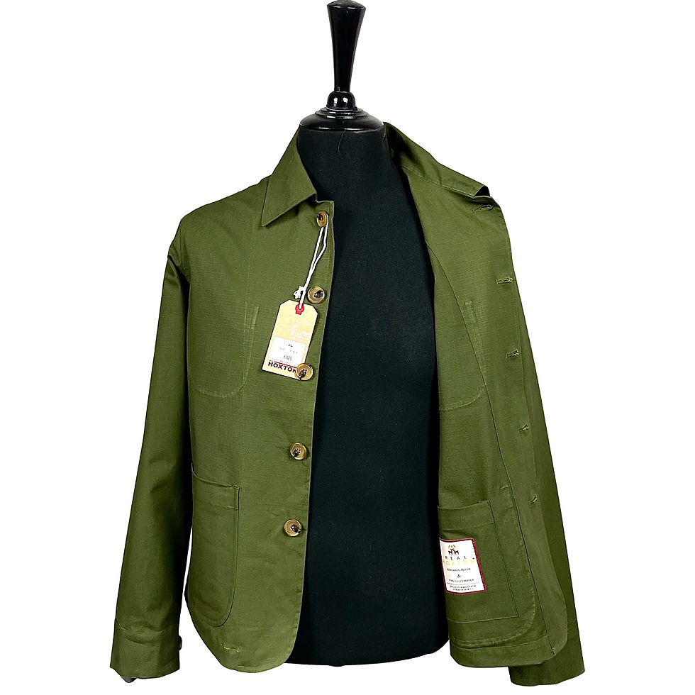 Thumbnail: Ripstop Olive Chore Jacket 6025