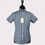 Thumbnail: Racing Green Blue Gingam Short Sleeves Shirt 5350