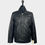 Thumbnail: Black Leather Trucker Jacket 6050
