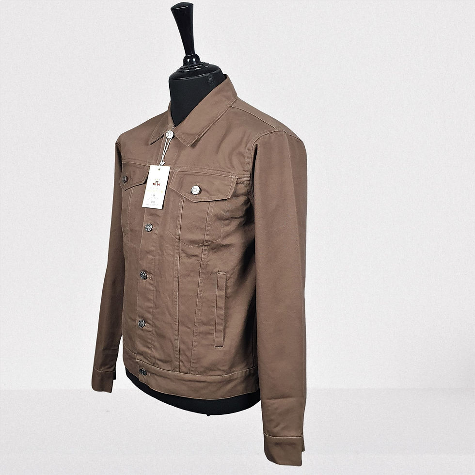 Thumbnail: Trucker Jacket Caramel 6030