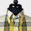 Thumbnail: Lemon Navy Madras Check Short Sleeves Shirt 5388