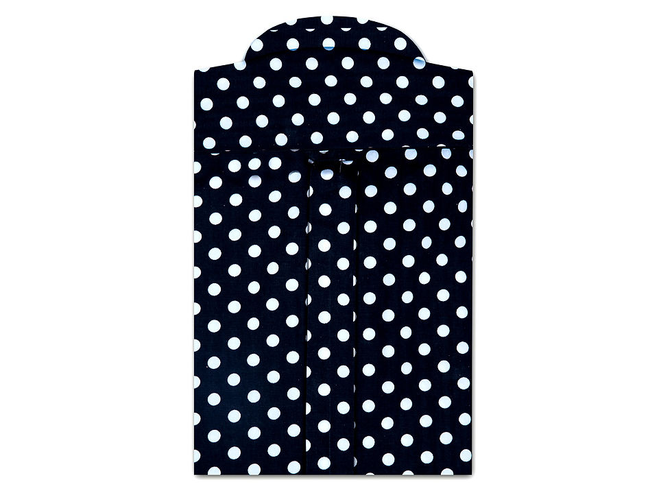 Thumbnail: Black Polka Long Sleeves 5116