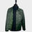 Thumbnail: Forest Green Leather Trucker Jacket 6050