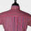 Thumbnail: Red Navy Candy Stripes Short Sleeves Shirt 5370