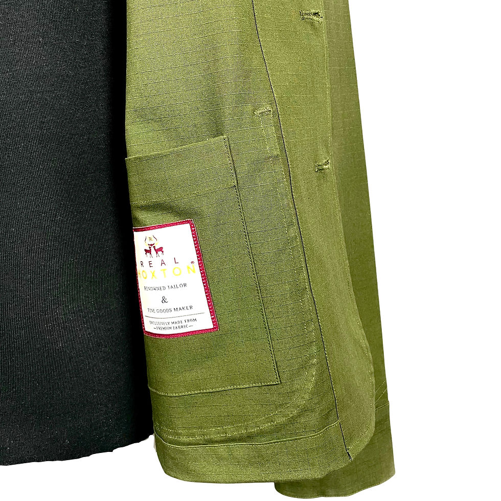 Thumbnail: Ripstop Olive Chore Jacket 6025