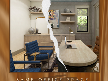 High vs Low: Transforming the Same Office Space at Two Different Price Points