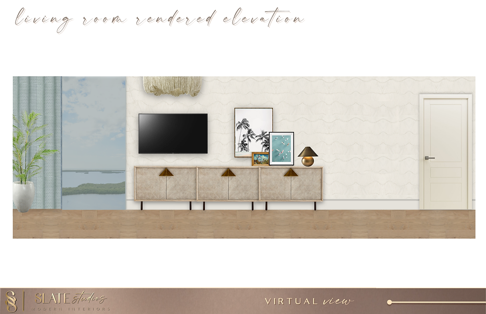 Slate Studios Design Presentation rendered elevation