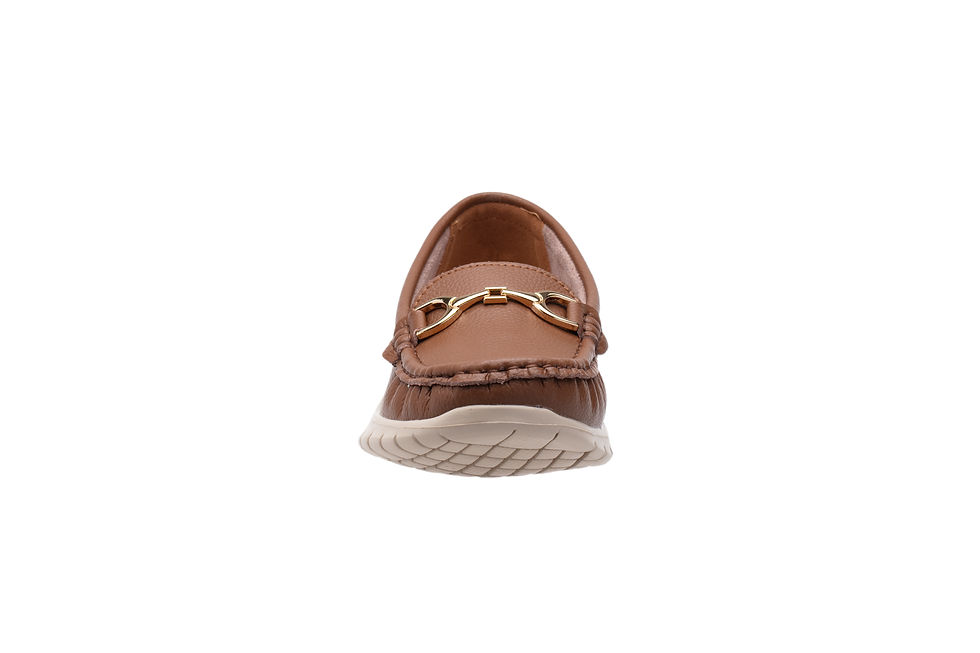 Thumbnail: Puzzle Tan Leather Loafer Peny