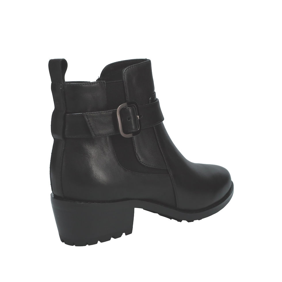Thumbnail: Leather Lab - Glen Leather Ankle Boots