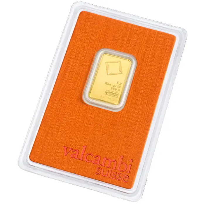 Sztabka złota 5g Valcambi