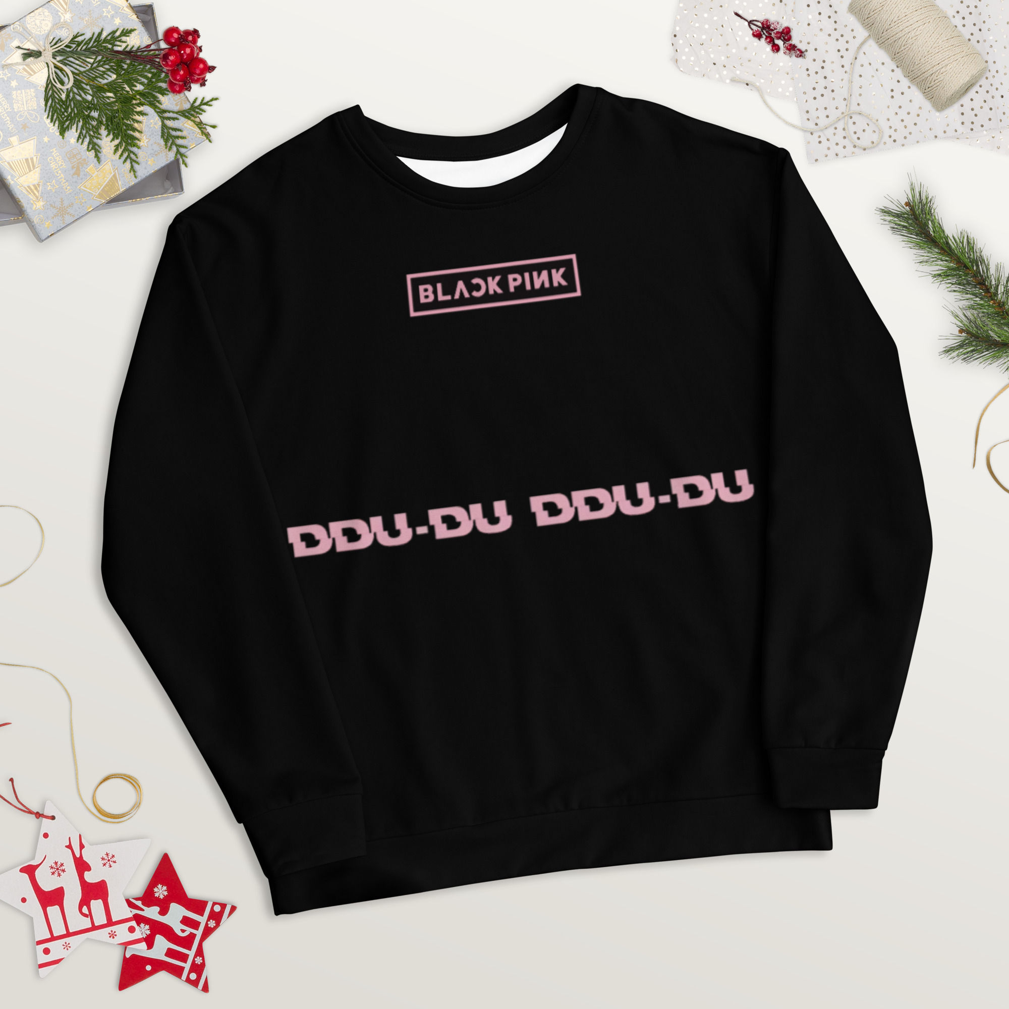 BlackPink-black-ddu du ddu du-Unisex Sweatshirt