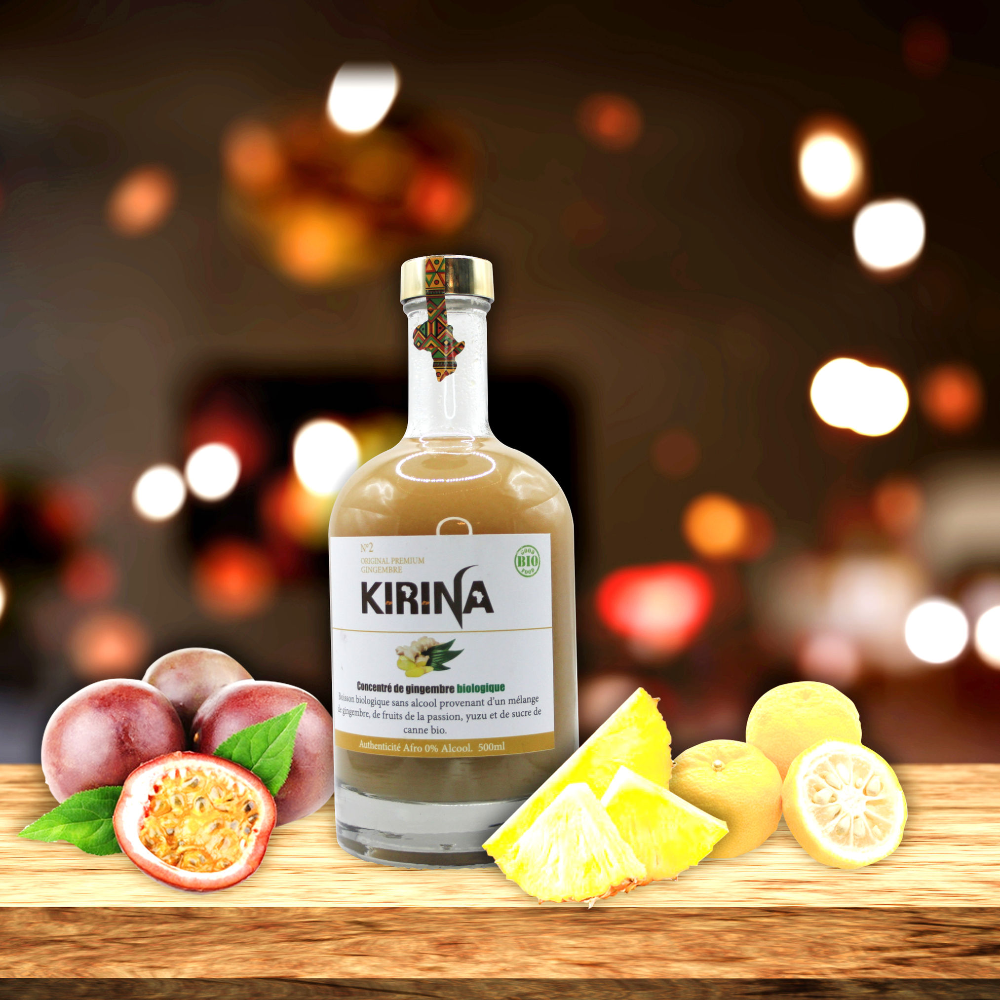 Gingembre Fort Passion Ananas Yuzu