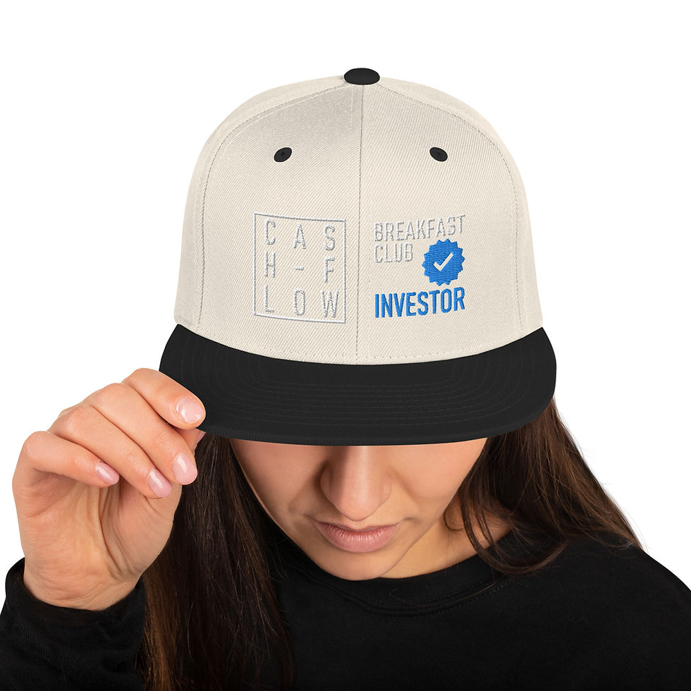 Thumbnail: Cash-Flow Investor Snapback Hat