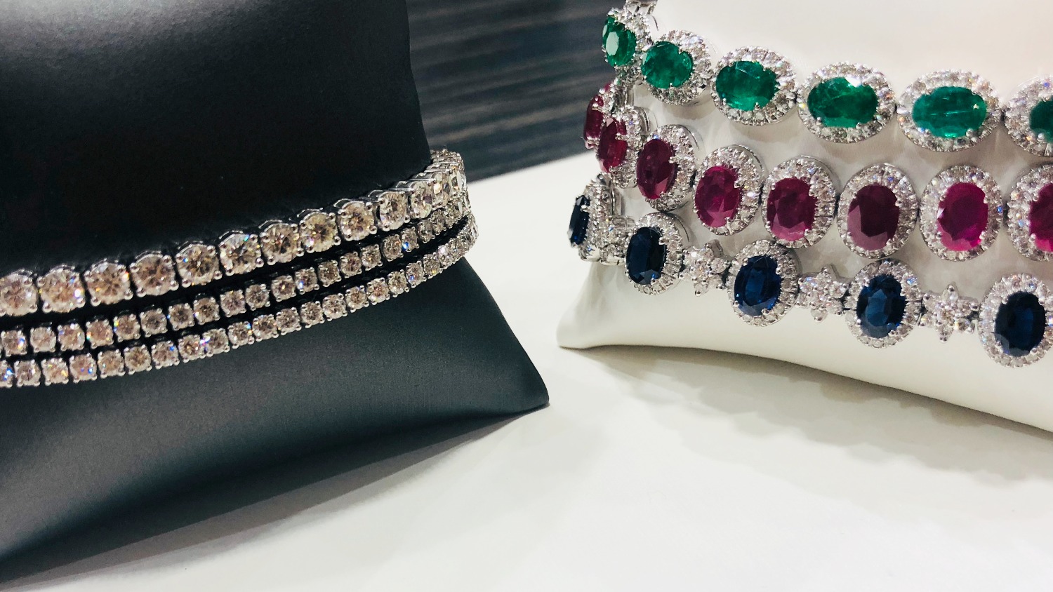 Diamond Bracelets Hatton Garden, London Elegance Jewellers