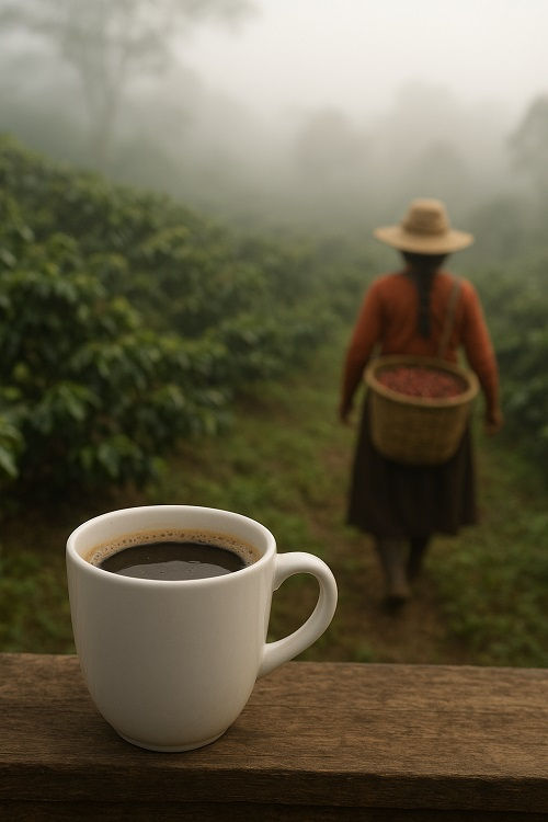 Una taza de café que despierta más que los sentidos
