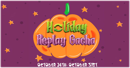 DISCOVER NEW FAVORITES WITH HOLIDAY REPLAY GACHA!