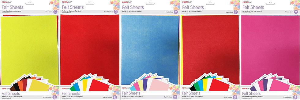 Thumbnail: Portacraft Felt Packs