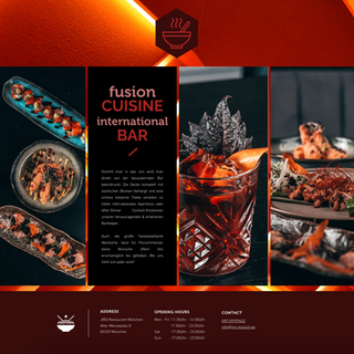 Website Screenshot for Asian Restaurant in Munich. by Max Pingel
