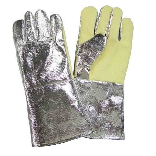 Aluminized Gloves with Kevlar Palm High Temperature Glove RNGIndia