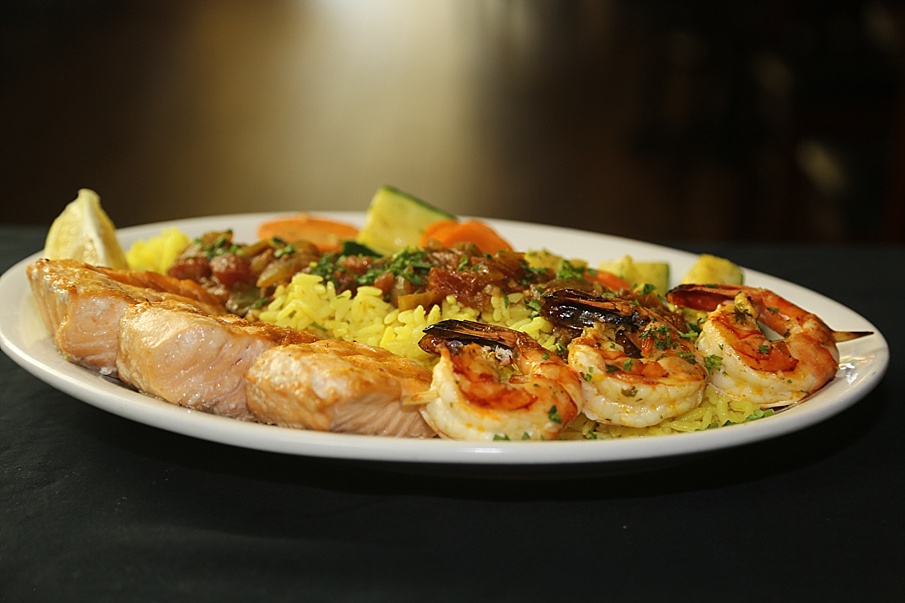 Arranged Food and Objects