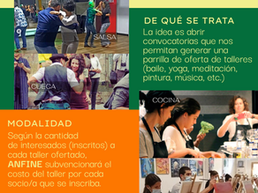 ANFINE NACIONAL CONVOCA A "TALLERISTA" DE REGIONES Y RM