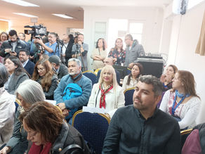 ANFINE estuvo en Conmemoración de los 80 años de la ANEF en su sede sindical