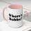 Thumbnail: Silly Coffee Mug - "Where's Bubba?" Color Accent Ceramic Mug (11/15 oz.)